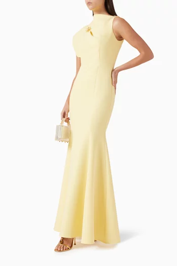 One-shoulder Gown