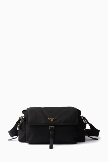 Large Explore Shoulder Bag in Re-Nylon