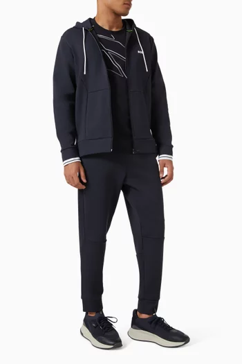 تي شيرت رياضي معالج لامتصاص العرق بيكيه مطاطي