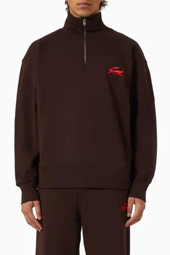 Embroidered Logo Sweatshirt