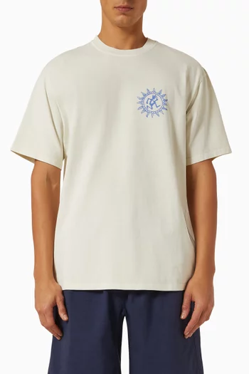 Sun T-shirt in Cotton