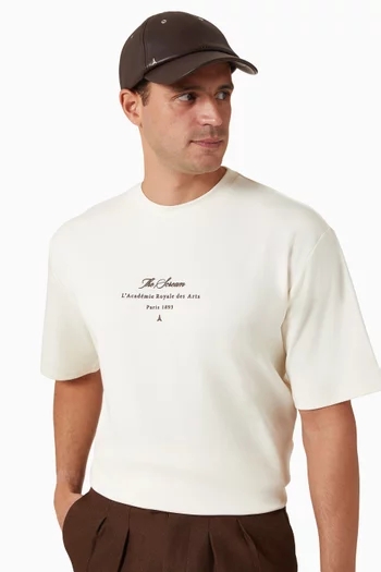 Lou Baseball Cap in Leather