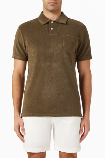 تي شيرت بولو تيري فائق الامتصاص