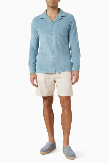 Resort Shirt in Terry Towelling