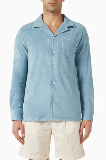 Resort Shirt in Terry Towelling