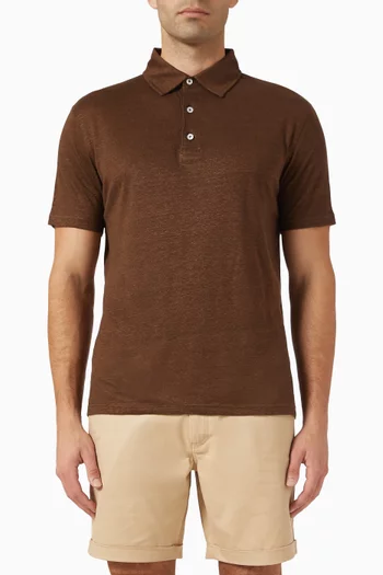 تي شيرت بولو جيرسيه كتان