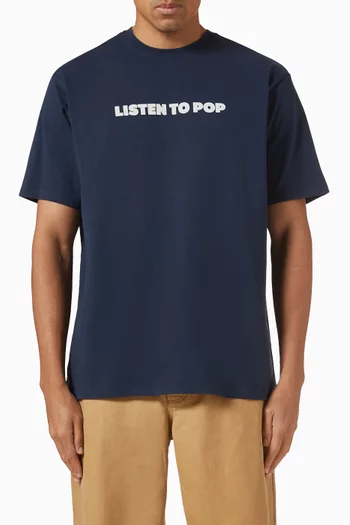 تي شيرت سكيت ميوزيك قطن