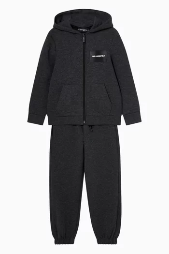 Logo Hoodie in Jersey