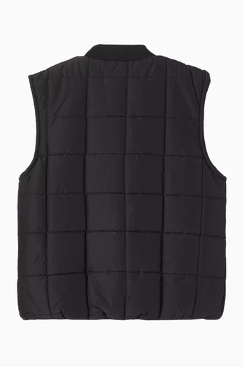 Logo Down Vest Jacket