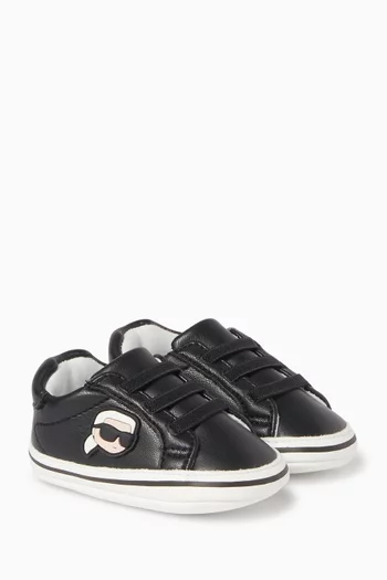 K/Ikonik Sneakers in Faux Leather