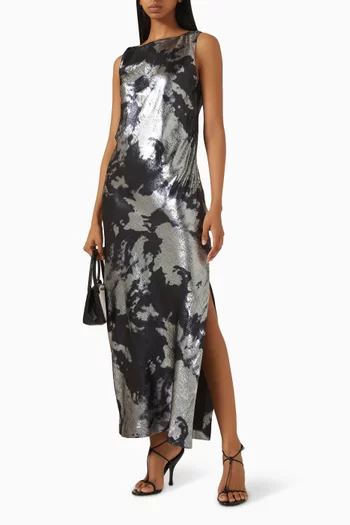 فستان مارجريت لامع