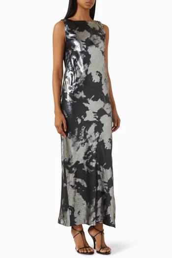 فستان مارجريت لامع