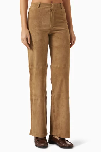 Marina Pants in Suede