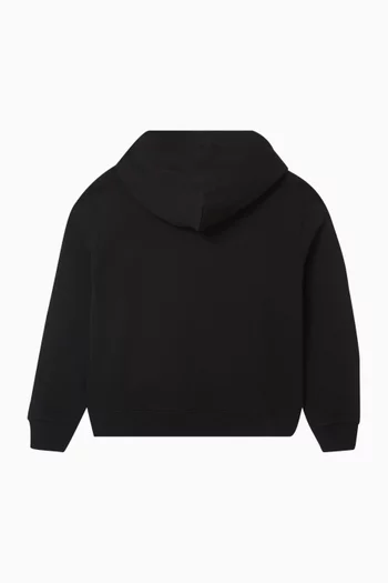 Cargo-pocket Hoodie in Cotton-terry