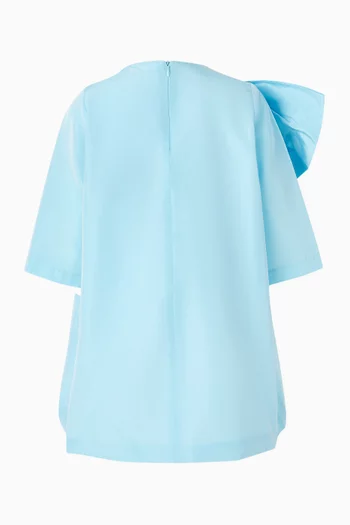 Macro Bow A-line Dress