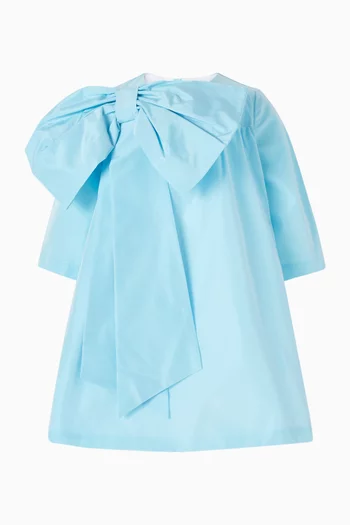 Macro Bow A-line Dress
