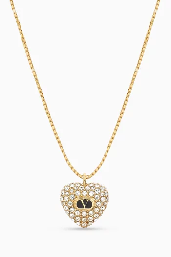 Coeur Royal Necklace in Metal