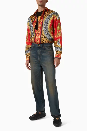 Hall of Statues Medusa T-shirt in Cotton