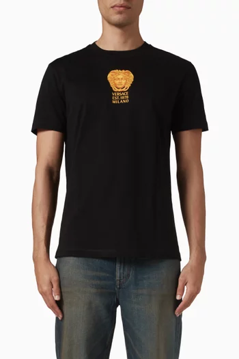 Hall of Statues Medusa T-shirt in Cotton