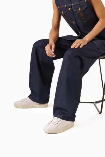 V Allover Greca Sneakers