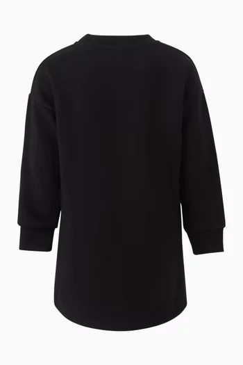 Logo Midi Dress