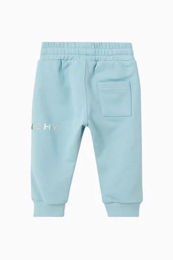 بنطال رياضي بشعار الماركة صوف