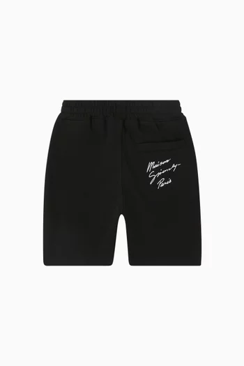 Logo Sweatshorts in Cotton