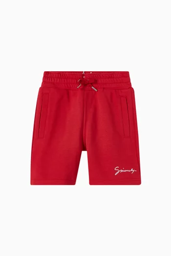 Logo Sweatshorts in Cotton Blend
