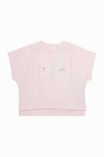 Logo T-shirt in Cotton