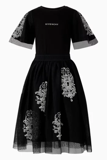 Pearl Embroidered T-shirt