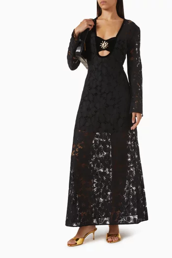 Rimaldi Maxi Dress in Lace