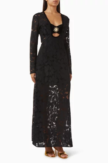 Rimaldi Maxi Dress in Lace