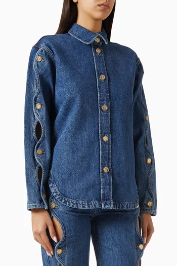 Veron Overshirt in Denim