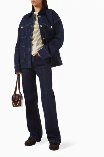 Doya Striped Jacket in Canvas