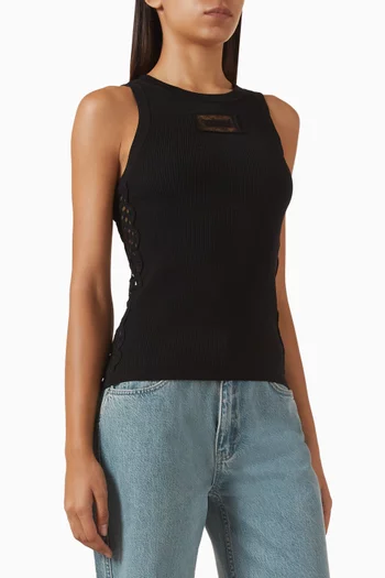 Moudou Tank Top in Knit