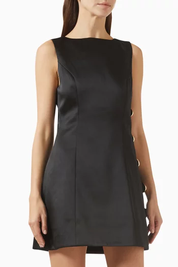 فستان روزيانا بفتحات ستان