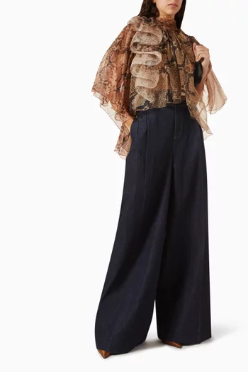 Memento Billow Blouse in Silk