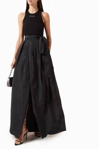 Cavallina Gonna Skirt in Taffeta