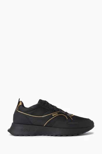 Logo Piping Sneakers