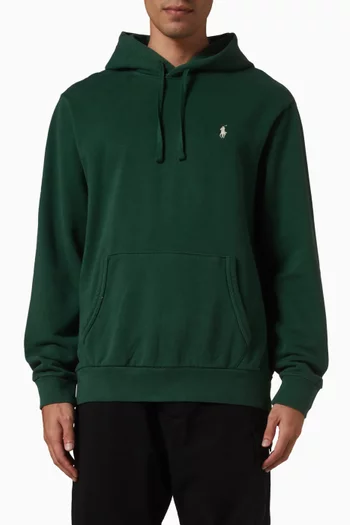 Polo Pony Hoodie in Cotton