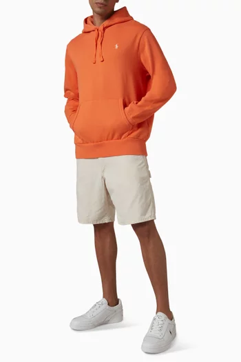 Polo Pony Hoodie in Cotton