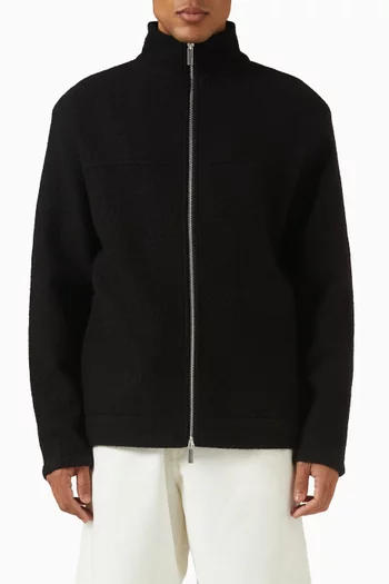 كارديغان بسحّاب صوف