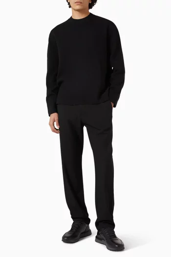 سترة بقصة فضفاضة مزيج قطن