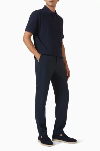 تي شيرت بولو ليفي قطن عضوي