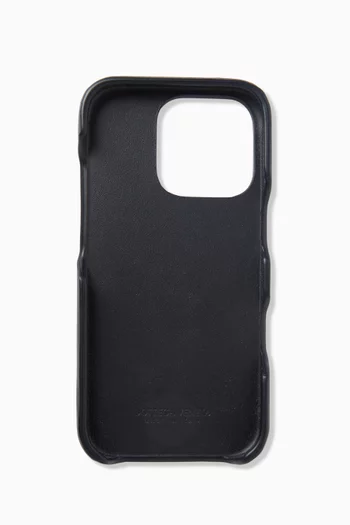 Intrecciato Leather iPhone® 16 Pro Case