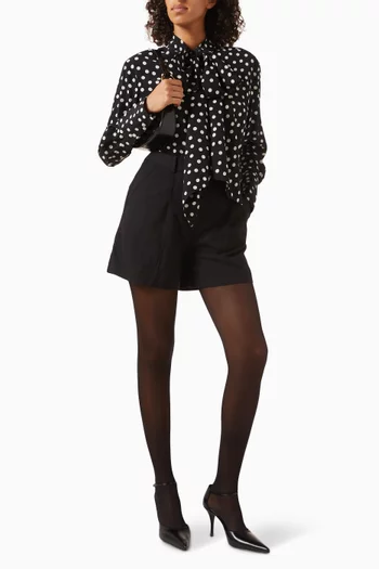 Ruby Polka-dot Shirt in Viscose