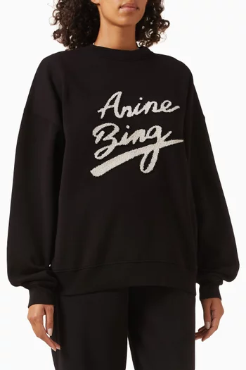 Miles Oversized Sweatshirt in Cotton