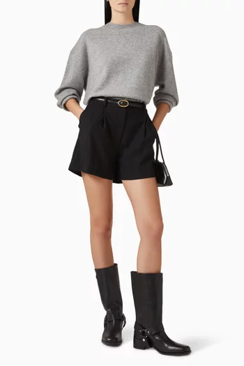 Lee Crewneck Sweater in Knit