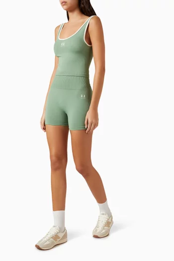 Solace Seamless 3 Inch Bike Shorts in Stretch-Nylon