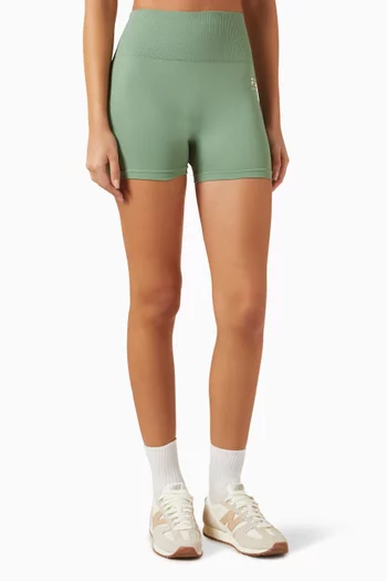 Solace Seamless 3 Inch Bike Shorts in Stretch-Nylon